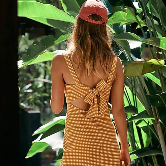 NWOT Free People Bardot Mini Dress - Picture 2 of 2